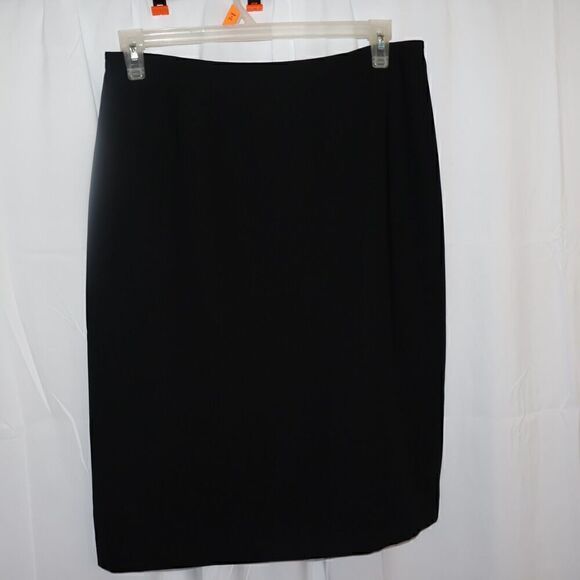 Jones Skirt, Fully Line Professional Size 12, kick pleat, hidden zipper button - Picture 4 of 8